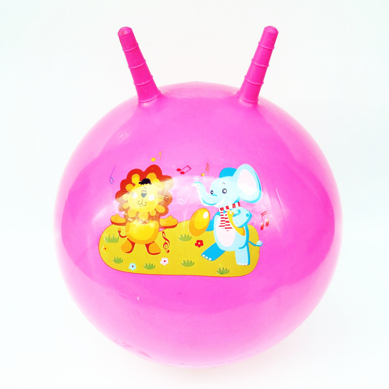 Children&#039;s Inflatable Toys Baby Massage Ball Sensory Training Baby Watermelon Horn Racket Wholesale Two Yuan Shop