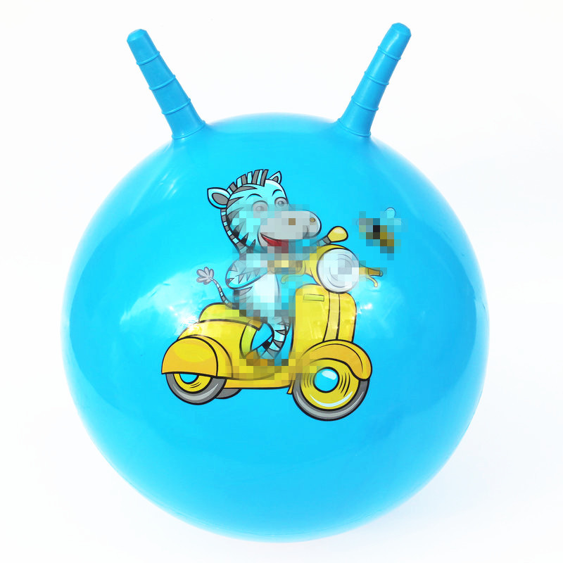Children's Inflatable Toys Baby Massage Ball Sensory Training Baby Watermelon Horn Racket Wholesale Two Yuan Shop