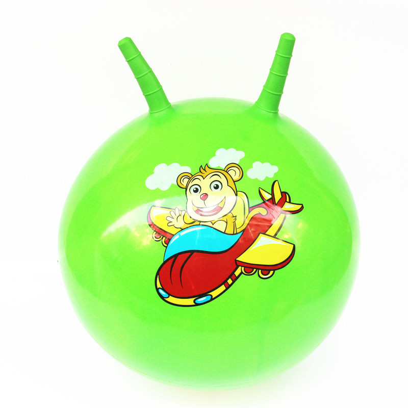Children's Inflatable Toys Baby Massage Ball Sensory Training Baby Watermelon Horn Racket Wholesale Two Yuan Shop