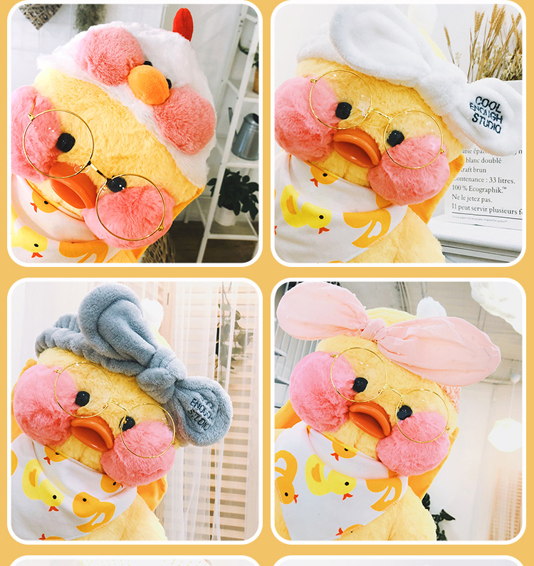 Hyaluronic Acid Duck Hot Water Injection Bag Plush Toy Hand Warmer Safe and Explosion Protective Cartoon Electric Warmer
