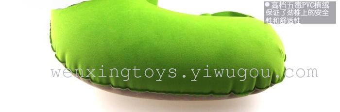 Children's inflatable toys inflatable pillow pillow pillow double side flocking Aviation Office Children's inflatable toys inflatable pillow pillow pillow double side flocking Aviation Office