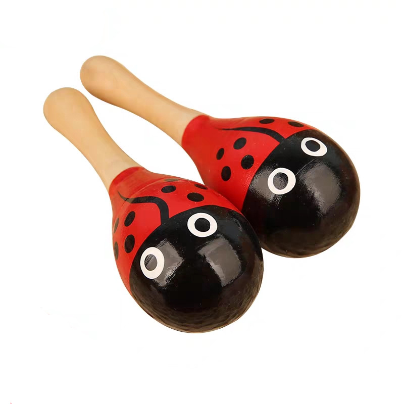 Medium 20cm Sand Hammer Kindergarten Early Education Music Children's Grip Wooden Maracas Training Baby Toy Orff Medium 20cm Sand Hammer Kindergarten Early Education Music Children's Grip Wooden Maracas Training Baby Toy Orff
