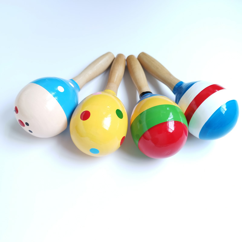 Medium Sand Hammer 13cm Toddler Wooden Maracas Early Education Audio-Visual Training Baby Toy Source Manufacturer Orff Medium Sand Hammer 13cm Toddler Wooden Maracas Early Education Audio-Visual Training Baby Toy Source Manufacturer Orff