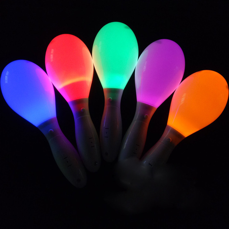 Factory in Stock Luminous Sand Hammer Concert Cheer Glowing Props Colorful LED Electronic Luminous Sand Hammer Factory in Stock Luminous Sand Hammer Concert Cheer Glowing Props Colorful LED Electronic Luminous Sand Hammer