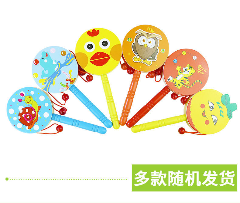 Early Education Infant Baby Grip Training Toys 0-3-6-12 Months Sand Hammer Rattle Rattle Sand Hammer