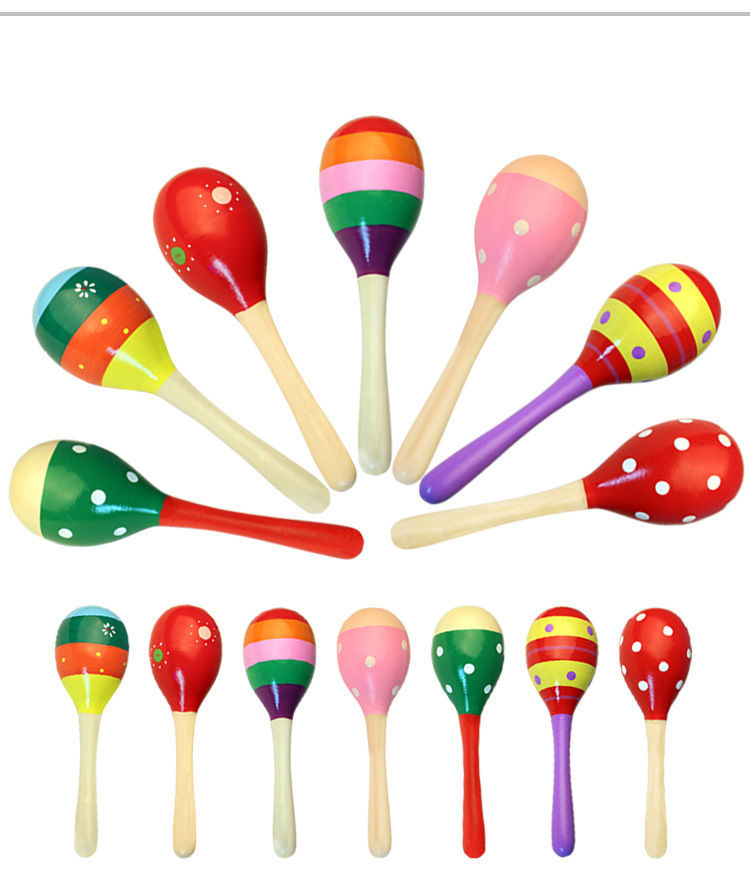 Early Education Infant Baby Grip Training Toys 0-3-6-12 Months Sand Hammer Rattle Rattle Sand Hammer