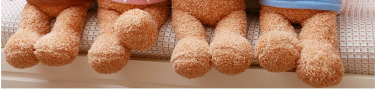 Teddy Bear Doll Plush Toys Children's Pillow Ragdoll Night Market Ferrule Gift Present Floor Push Stall
