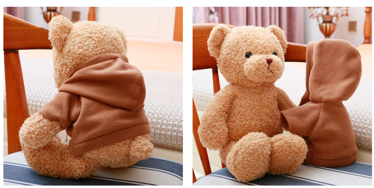 Teddy Bear Doll Plush Toys Children's Pillow Ragdoll Night Market Ferrule Gift Present Floor Push Stall