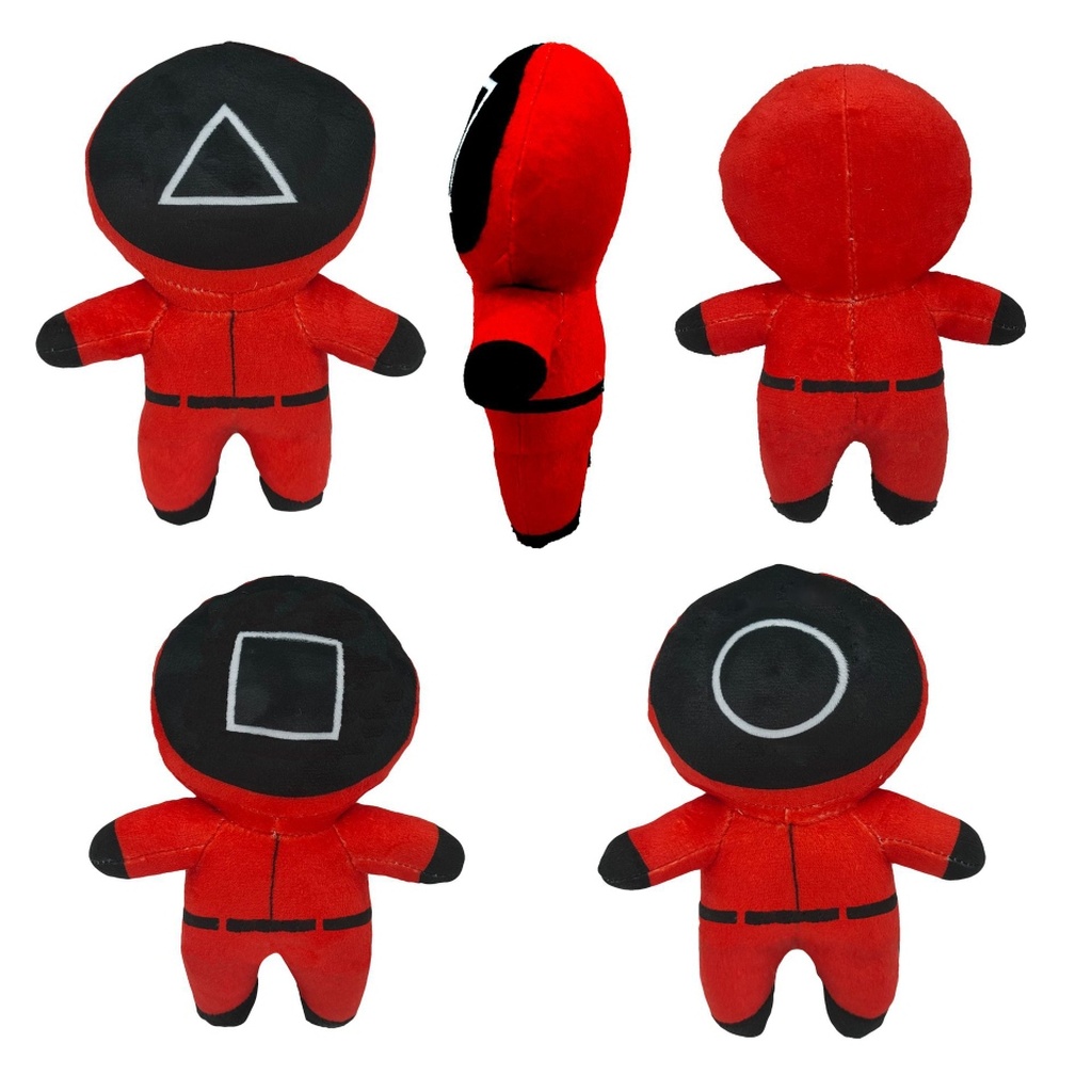 Cross-Border New Product Trend Good Goods Squid Game Korean Drama Squid Doll Plush Toys Doll Same Soft
