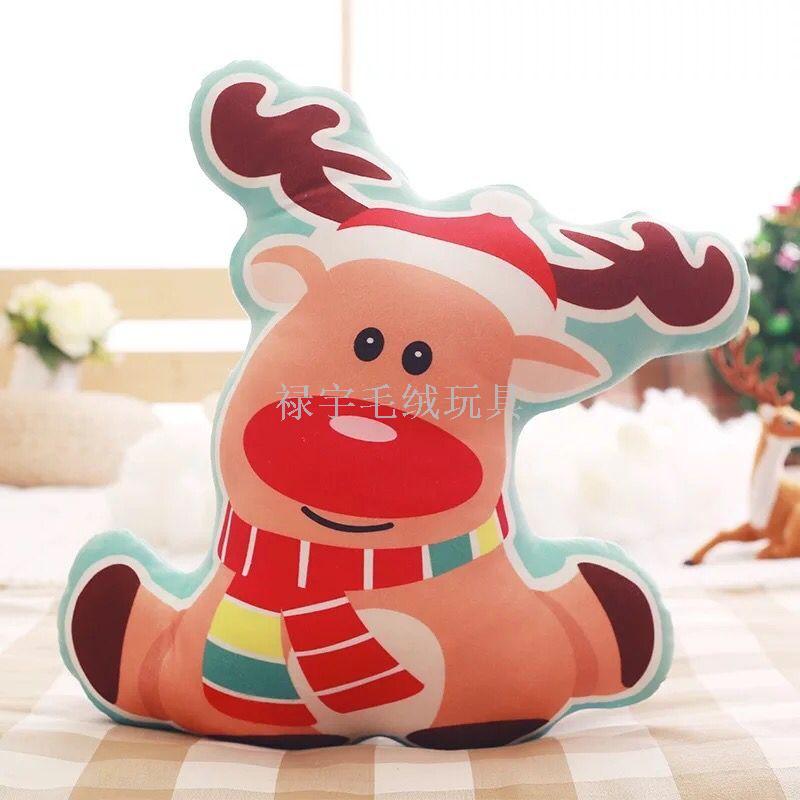 Christmas series Santa Claus Christmas pillow plush toys custom sent to foreign trade explosion