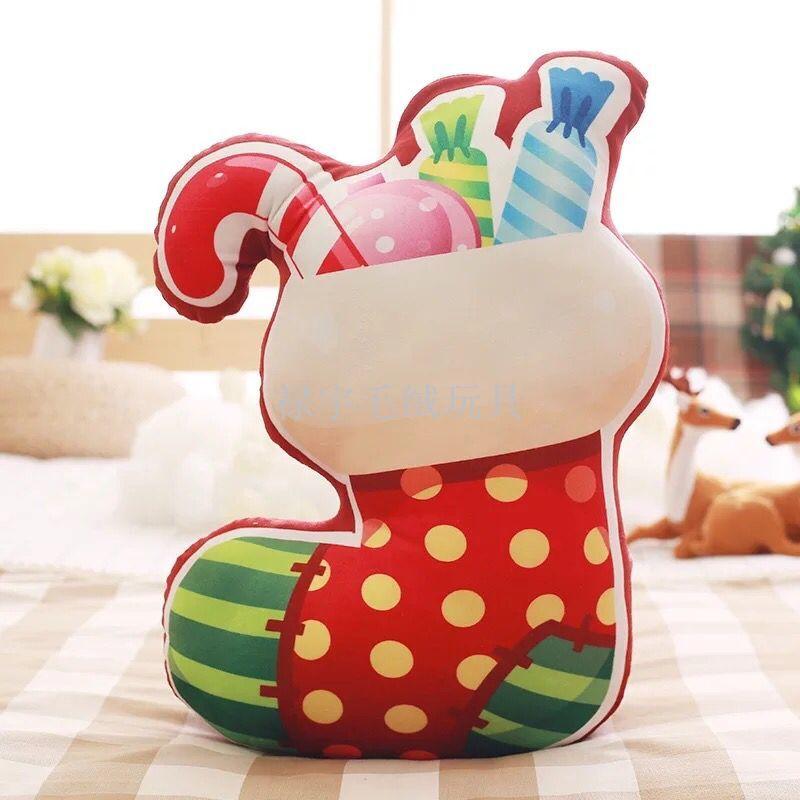 Christmas series Santa Claus Christmas pillow plush toys custom sent to foreign trade explosion