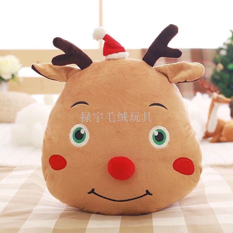 Christmas series Santa Claus Christmas pillow plush toys custom sent to foreign trade explosion