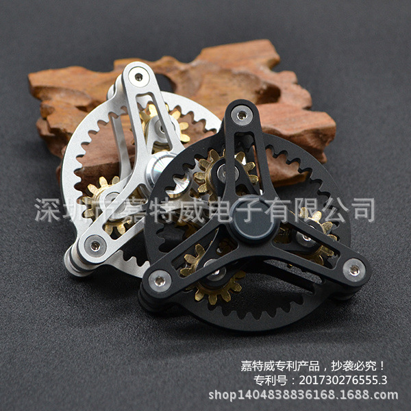 Crazy Nine-Tooth Linkage/9-Red Linkage Fingertip Gyro EDC Hand Spinner in Stock Wholesale Crazy Nine-Tooth Linkage/9-Red Linkage Fingertip Gyro EDC Hand Spinner in Stock Wholesale