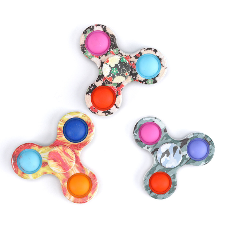 Cross-Border Mouse Killer Pioneer Fingertip Gyro Finger Bubble Silicone Stress Relief Toy