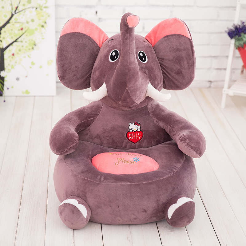 Baby toys Cartoon Kindergarten Children's Small Sofa Cute Baby Sofa Plush Toy Baby Learning Seat One Piece Dropshipping
