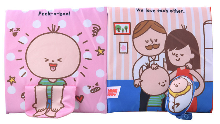 2021 Children's Early Education Baby Toys Cloth Book Enlightenment Baby Toys Bath Toys Children's Book