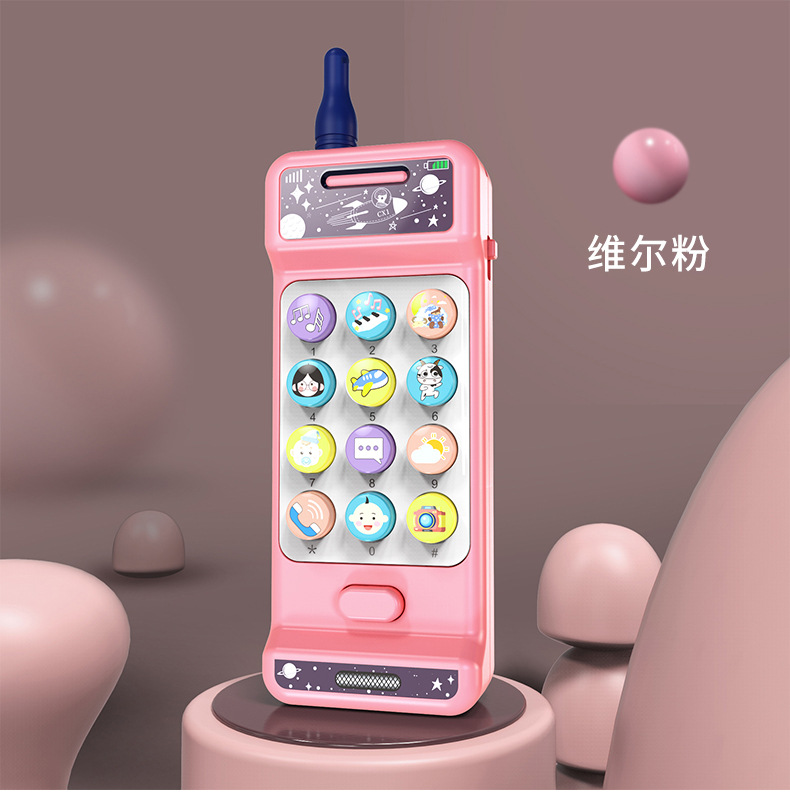 Baby toys wholesale 0-3 years old music early education story multi - function hand drum tumblehead Baby toys Baby toys wholesale 0-3 years old music early education story multi - function hand drum tumblehead Baby toys