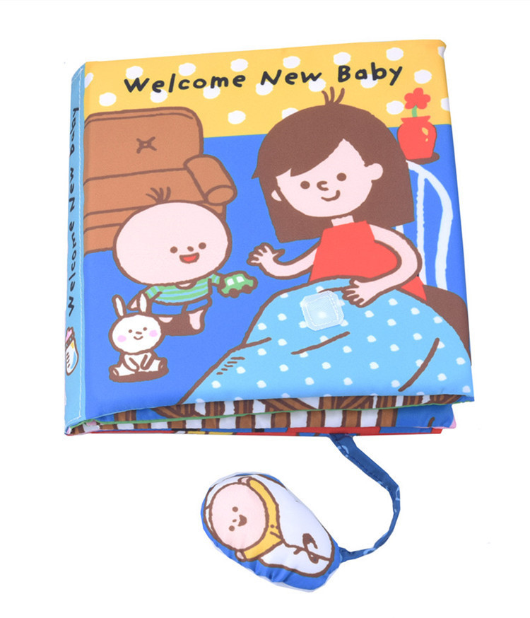 2021 Children's Early Education Baby Toys Cloth Book Enlightenment Baby Toys Bath Toys Children's Book