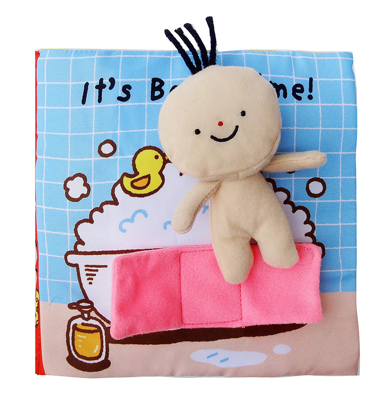 2021 Children&#039;s Early Education Baby Toys Cloth Book Enlightenment Baby Toys Bath Toys Children&#039;s Book