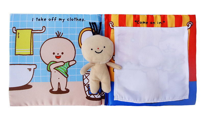 2021 Children's Early Education Baby Toys Cloth Book Enlightenment Baby Toys Bath Toys Children's Book