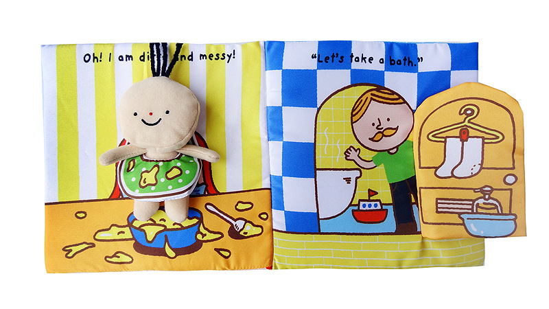 2021 Children's Early Education Baby Toys Cloth Book Enlightenment Baby Toys Bath Toys Children's Book