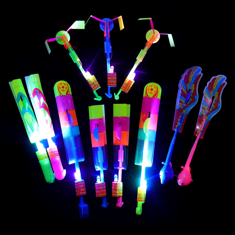 Large Catapult Rocket Volume Express Luminous Kweichow Moutai Mushroom Sky Dancers Children&#039;s Stall Flash Novelty Toys Hot Sale Wholesale