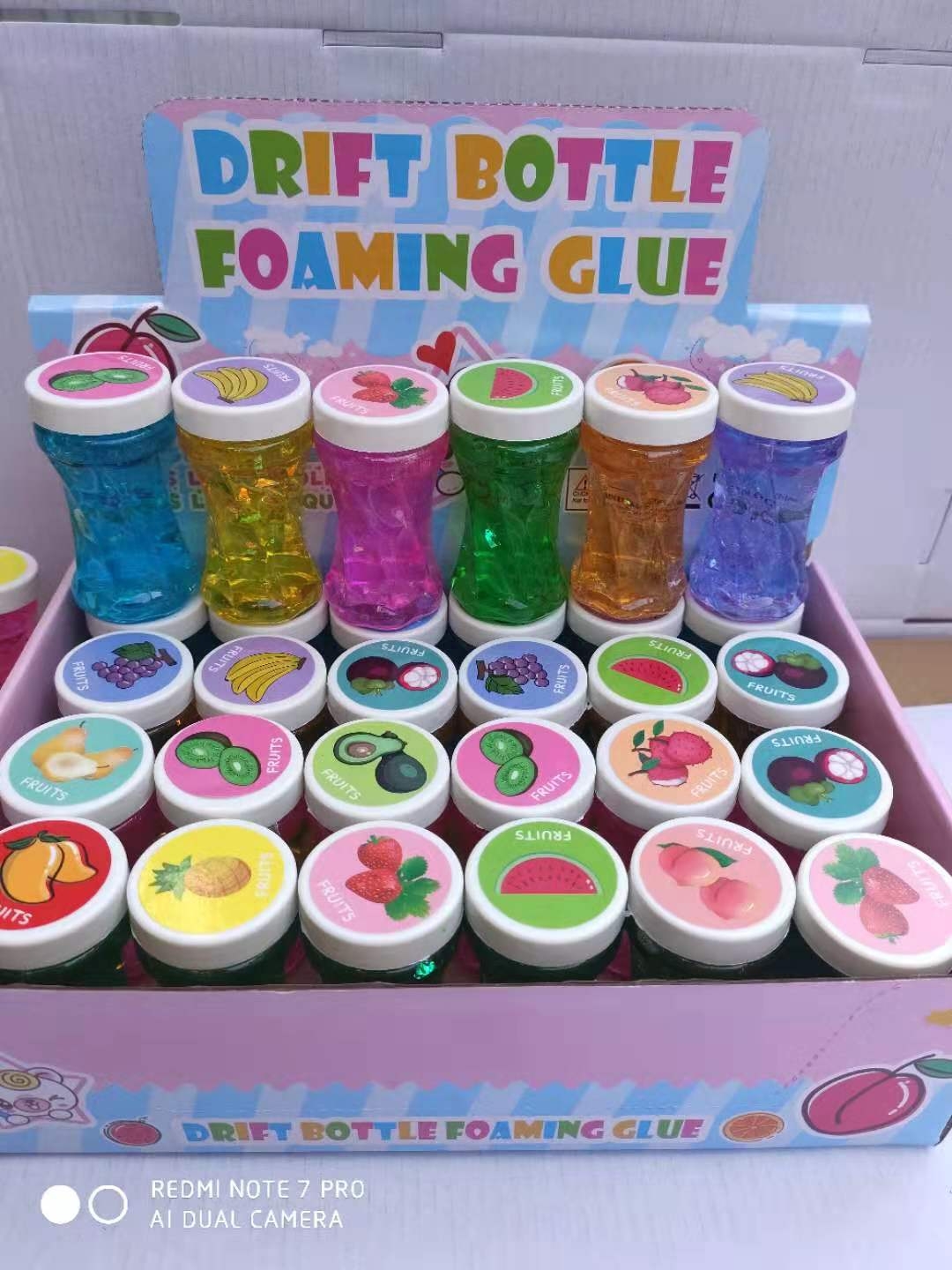 Novelty Toys Stall Children&#039;s Toys Leisure Toys Colored Clay Crystal Mud Plasticene Slim Foaming Glue Reduction