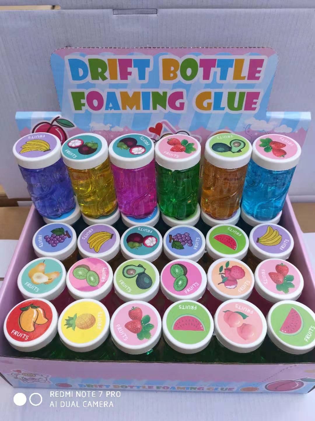 Novelty Toys Stall Children&#039;s Toys Leisure Toys Colored Clay Crystal Mud Plasticene Slim Foaming Glue Reduction