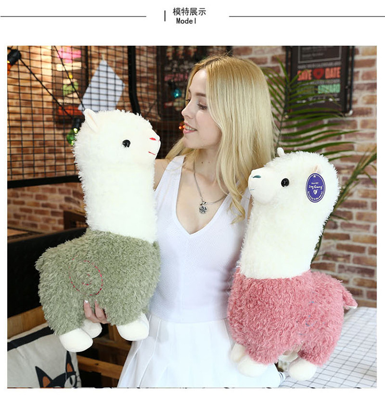 Factory Direct Sales Alpaca Doll Doll Stall Hot Selling Large Wool Plush Toys Children's Gifts Novelty Toys Factory Direct Sales Alpaca Doll Doll Stall Hot Selling Large Wool Plush Toys Children's Gifts Novelty Toys