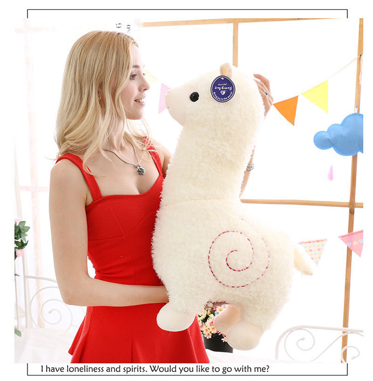 Factory Direct Sales Alpaca Doll Doll Stall Hot Selling Large Wool Plush Toys Children's Gifts Novelty Toys Factory Direct Sales Alpaca Doll Doll Stall Hot Selling Large Wool Plush Toys Children's Gifts Novelty Toys