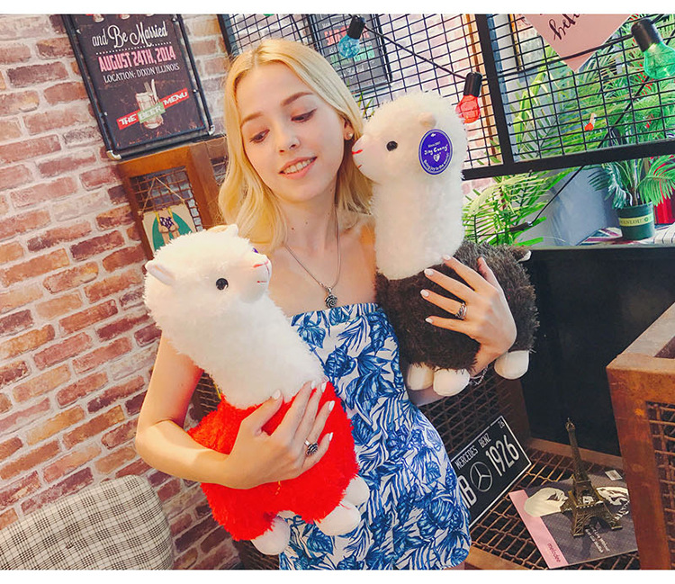 Factory Direct Sales Alpaca Doll Doll Stall Hot Selling Large Wool Plush Toys Children's Gifts Novelty Toys Factory Direct Sales Alpaca Doll Doll Stall Hot Selling Large Wool Plush Toys Children's Gifts Novelty Toys