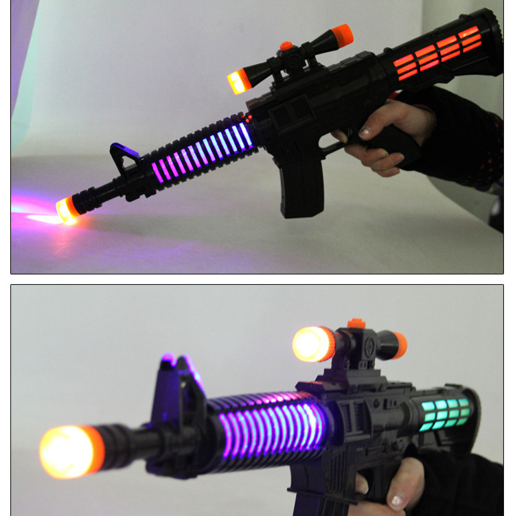 Eight sound gun children's electric toy submachine gun serves hot pistol light toy electric toy gun Eight sound gun children's electric toy submachine gun serves hot pistol light toy electric toy gun