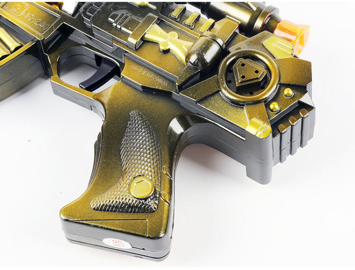 Children's assault rifle sound light music boy baby electric toy gun fire sale.