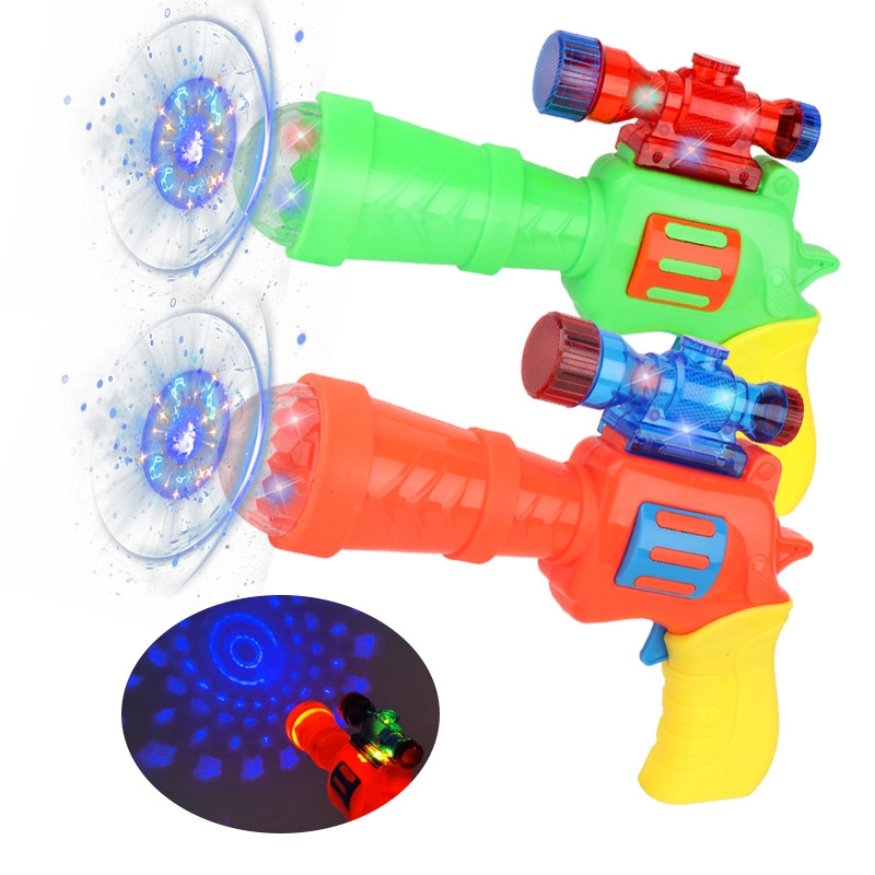 Children&#039;s Sound and Light Projection Toy Gun with Sound Pistol Children&#039;s Mini Music Sound and Light Pistol Boy Stall Toy