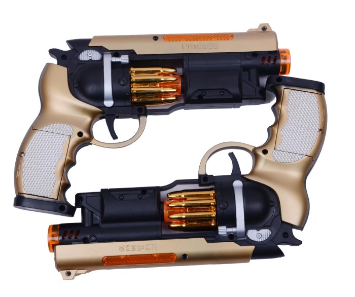 Children's toy electric light speech gun vibratory gun military toy gun wholesale.