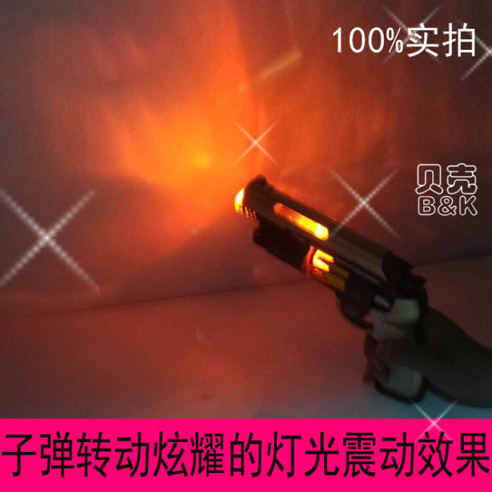 Children's toy electric light speech gun vibratory gun military toy gun wholesale.