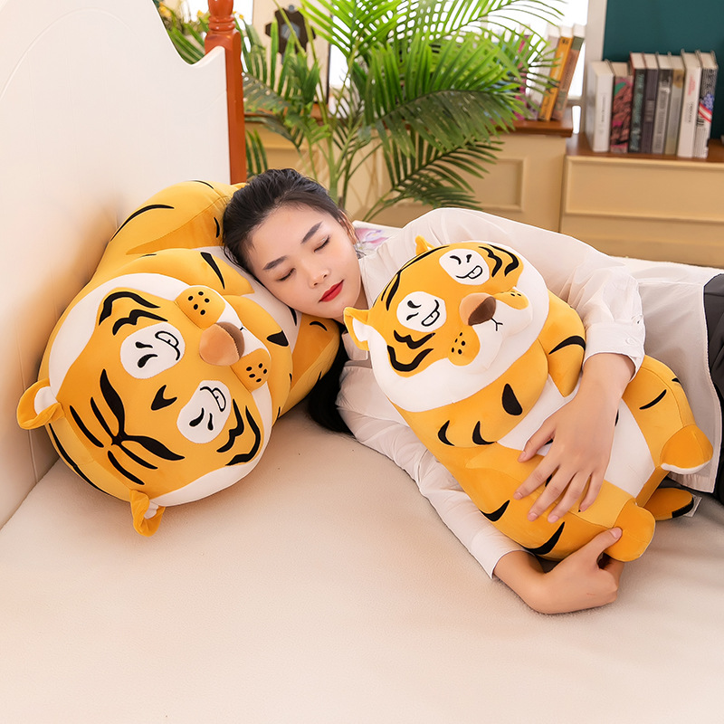2022year of the Tiger Mascot Goda Takeshi Doll Zodiac Tiger Plush Toy Annual Meeting Gifts Children&#039;s New Year Gift