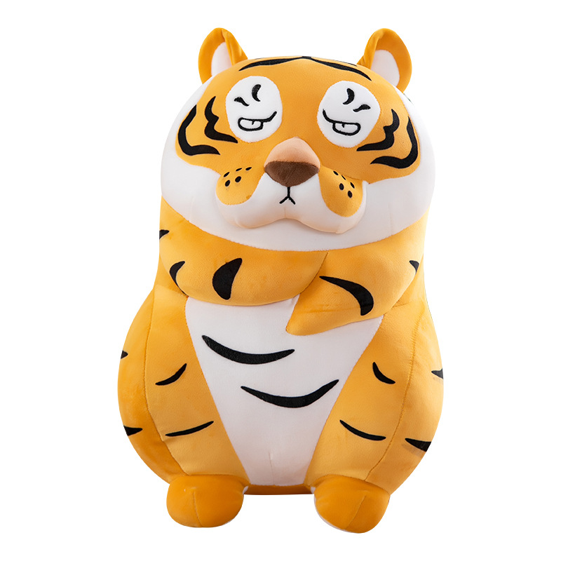 2022year of the Tiger Mascot Goda Takeshi Doll Zodiac Tiger Plush Toy Annual Meeting Gifts Children&#039;s New Year Gift