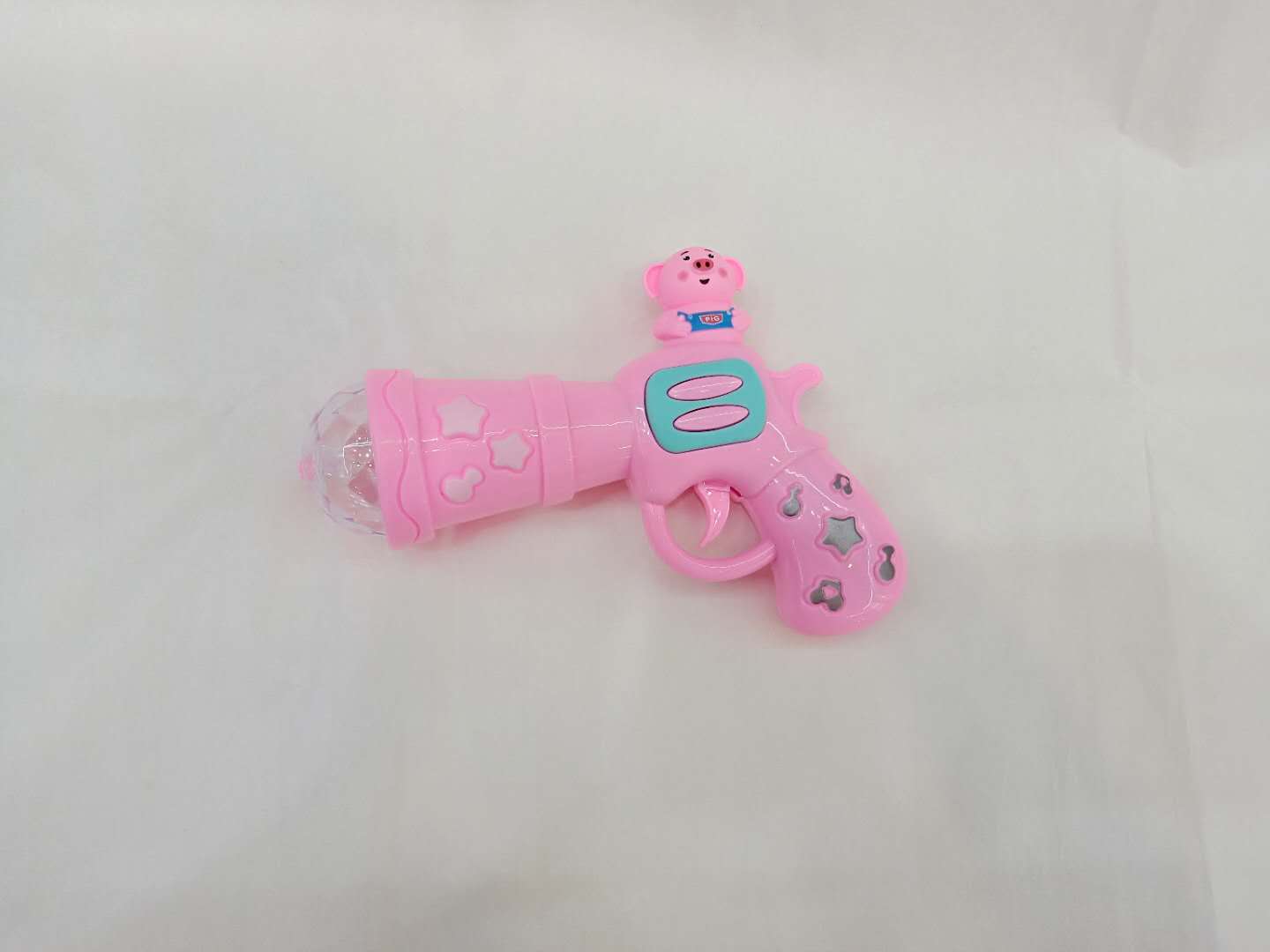Electronic toy light projection music toy gun is selling well