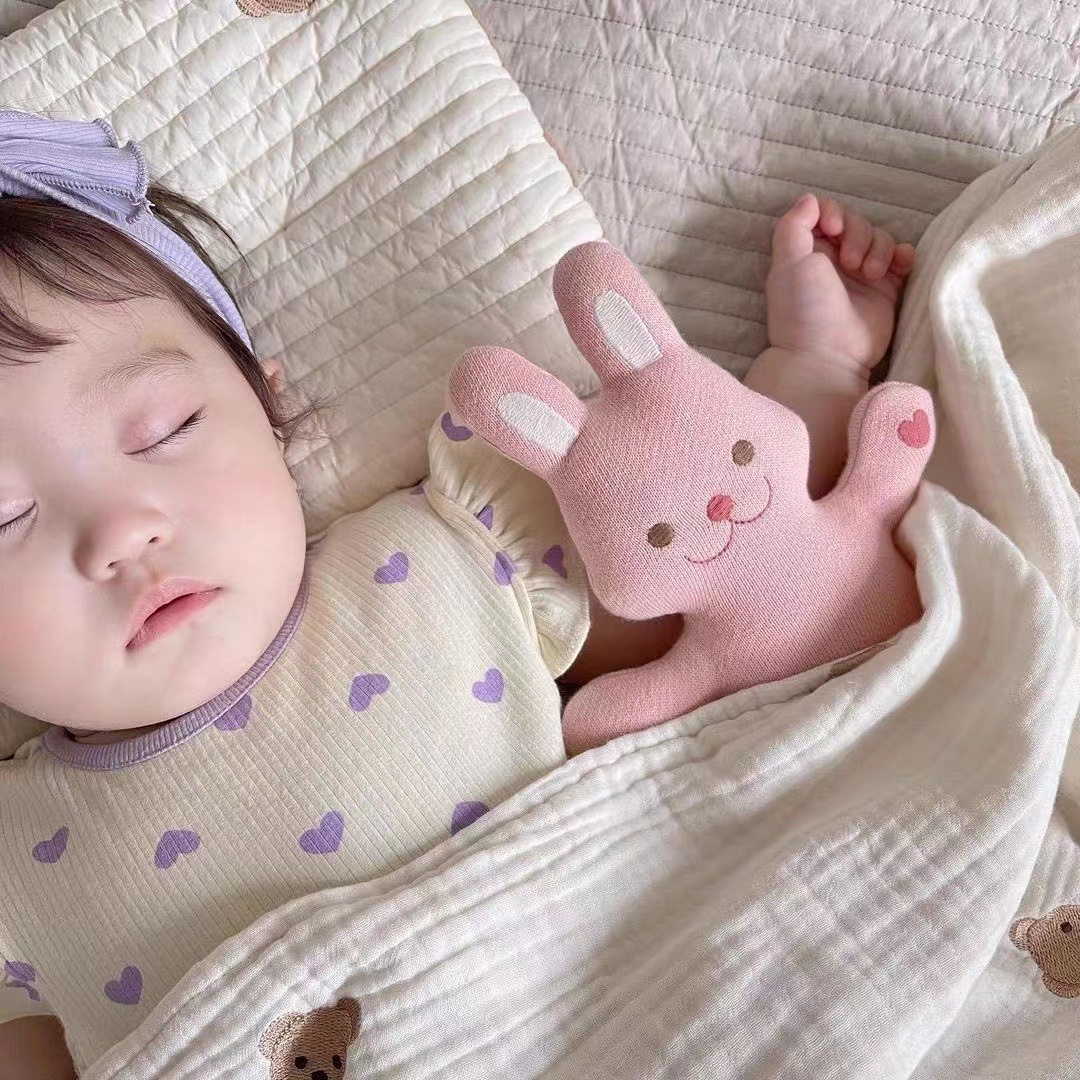 Danish Ins Style Soothing Doll Creative Cotton Deer Sleeping Companion Doll Baby Side Sleeping Plane Pillow Doll