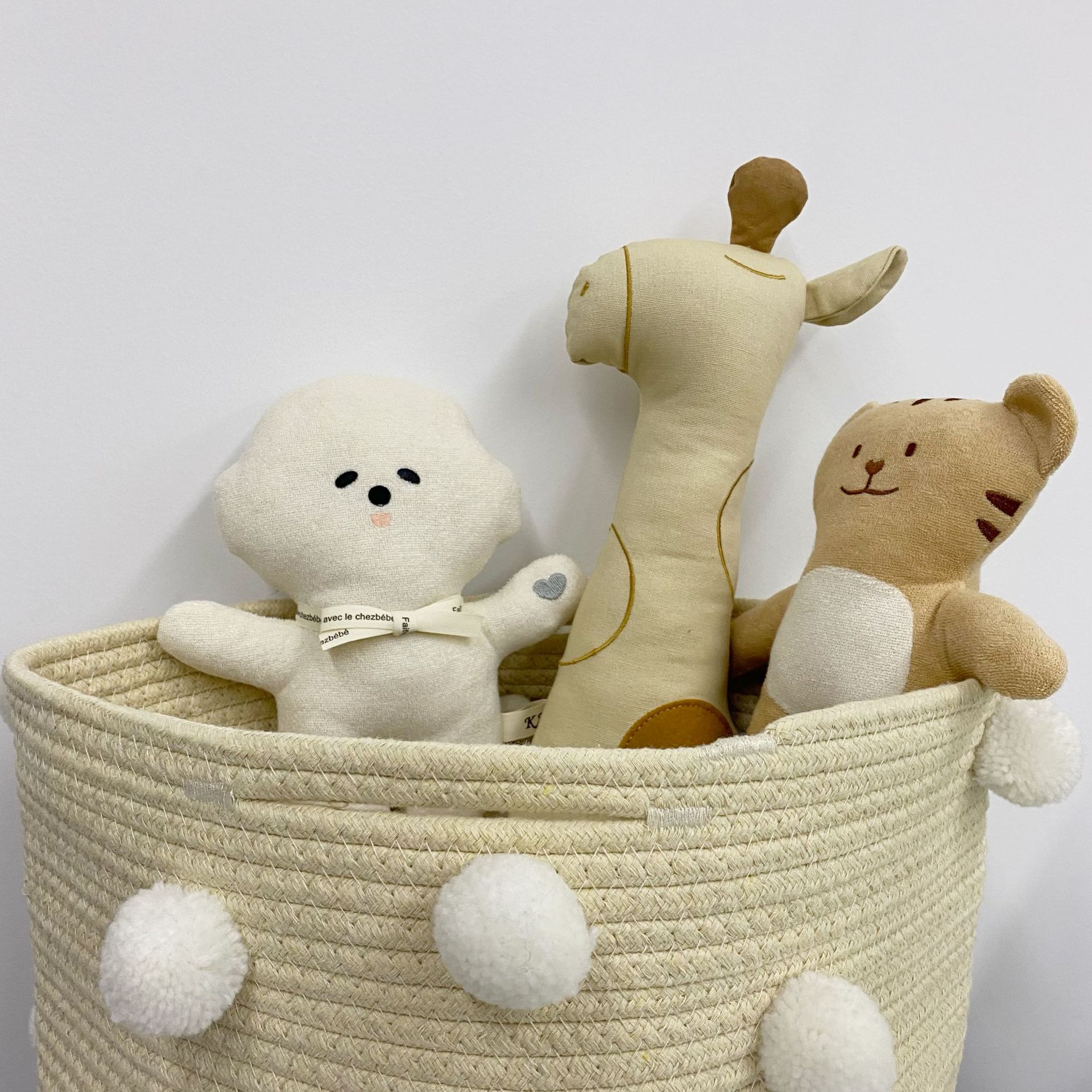 Danish Ins Style Soothing Doll Creative Cotton Deer Sleeping Companion Doll Baby Side Sleeping Plane Pillow Doll