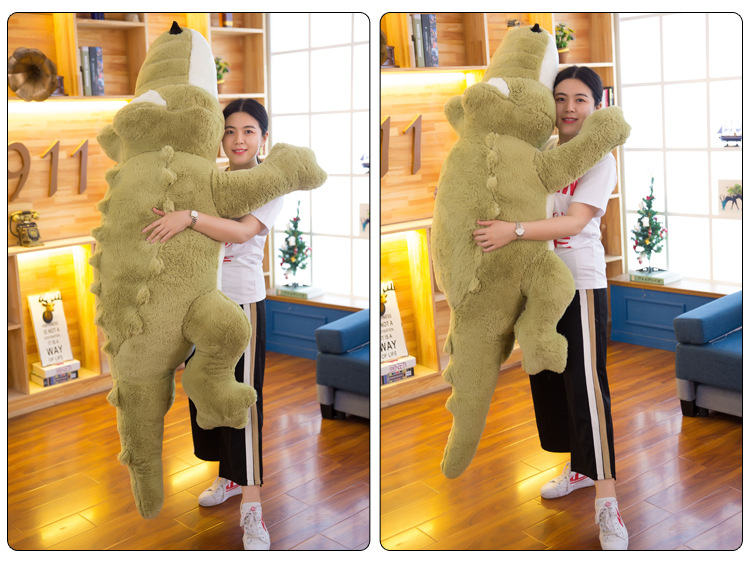 Crocodile Plush Toy Cartoon Cushion Creative Doll Girl Valentine's Day Gift Internet Hot Gift Customization