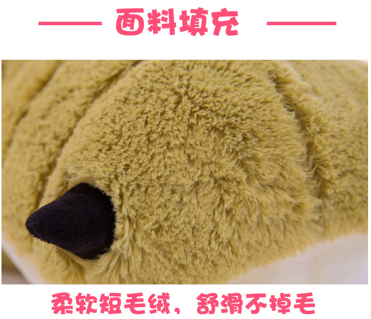 Crocodile Plush Toy Cartoon Cushion Creative Doll Girl Valentine's Day Gift Internet Hot Gift Customization
