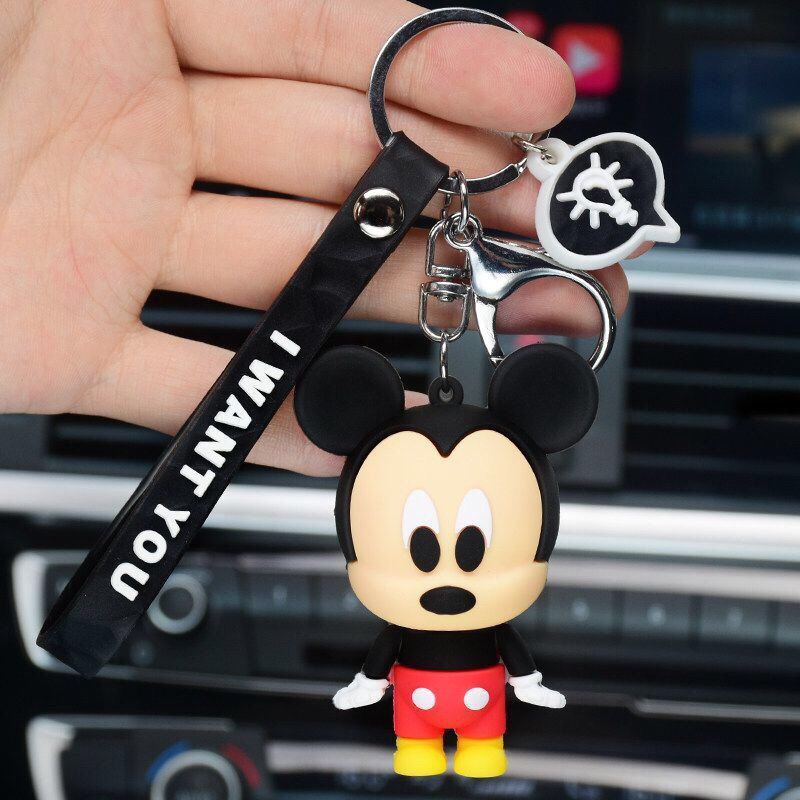 Cartoon Stitch Epoxy Doll Keychain Female Cute Ins Internet Celebrity Pendant Package Pendant Birthday Gift for Girls