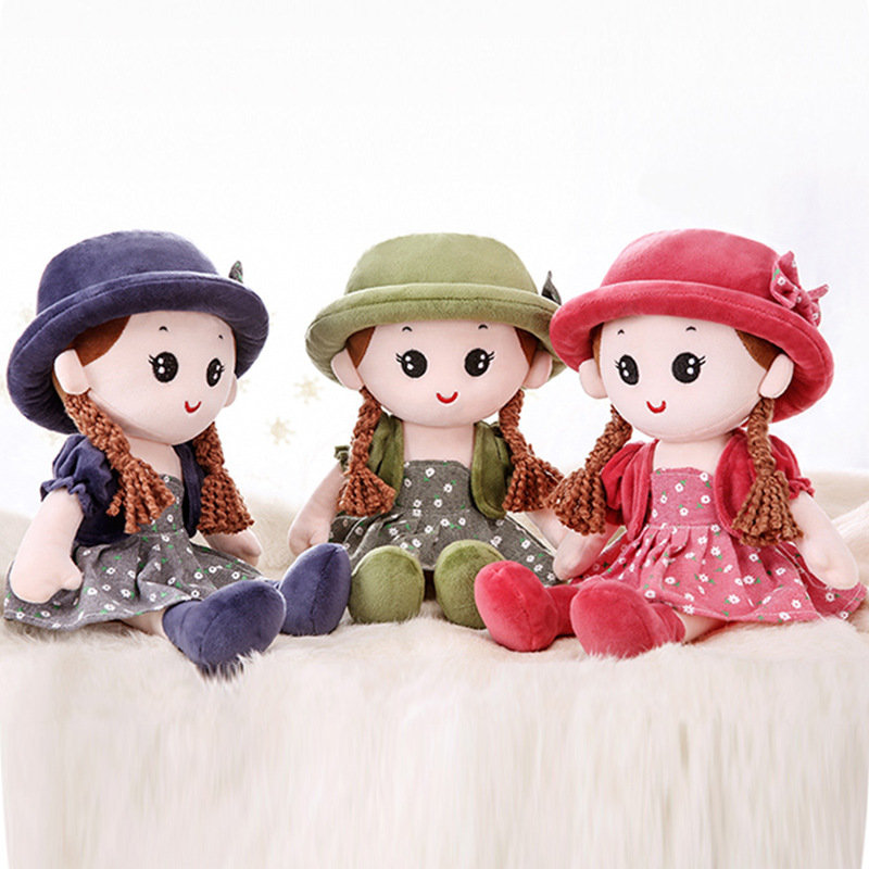 Ragdoll Girl Cute New Princess Little Girl Comfort Toy Girl Bed Sleeping Doll Doll Gift
