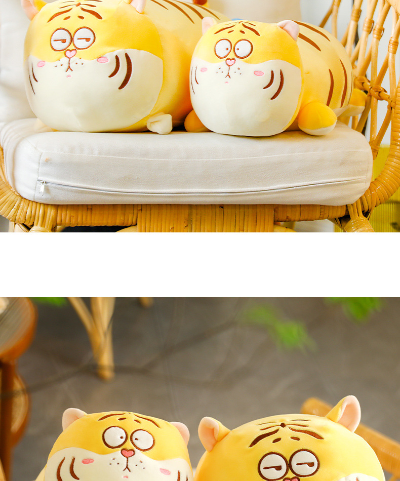 Cute Little Tiger Doll Pillow Plush Toy Girls' Bed Sleeping Doll Ragdoll Cute Little Tiger Doll Pillow Plush Toy Girls' Bed Sleeping Doll Ragdoll