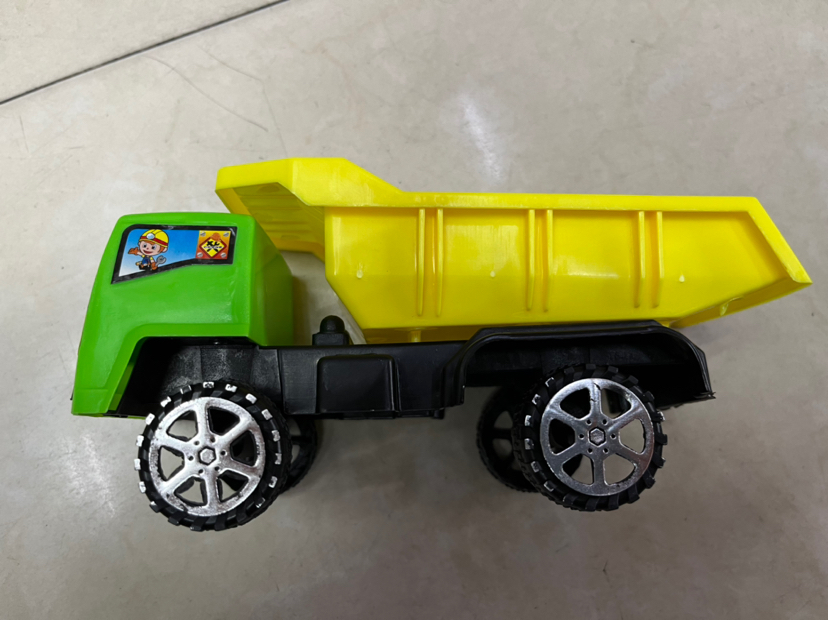 Sliding Engineering Car Children&#039;s Toy Bright Color Affordable OPP Bag Packaging