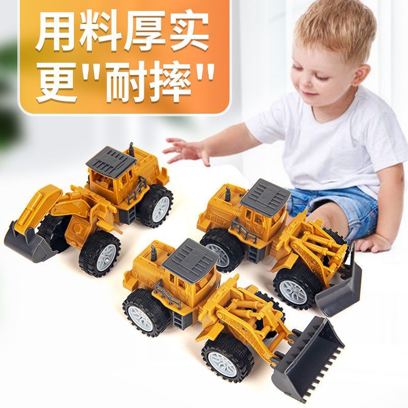 Cross-Border AliExpress Toy Car Stall Toy Boy Inertia Toy Engineering car