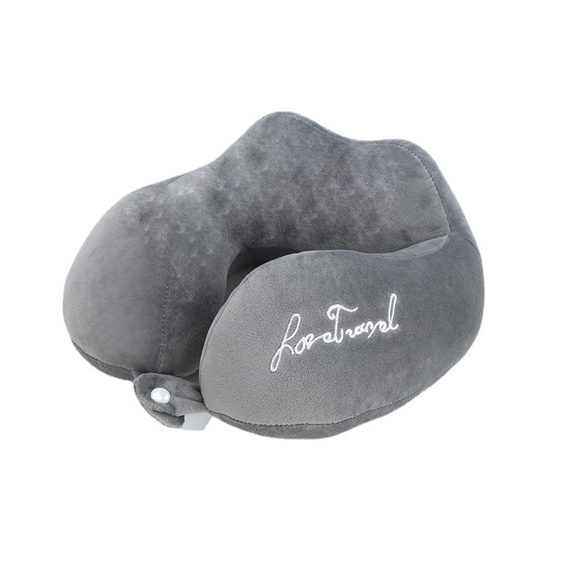 Hump Neck Pillow U-Shape Pillow Aircraft Travel Cervical Pillow Customized Logo Company Activity Gift Source Manufacturer