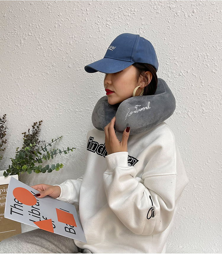 Hump Neck Pillow U-Shape Pillow Aircraft Travel Cervical Pillow Customized Logo Company Activity Gift Source Manufacturer Hump Neck Pillow U-Shape Pillow Aircraft Travel Cervical Pillow Customized Logo Company Activity Gift Source Manufacturer